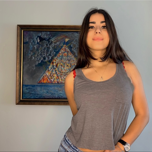 Forever 21 Tops - Grey Tank Top